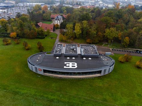 The Bugatti Revue Molsheim From The Air