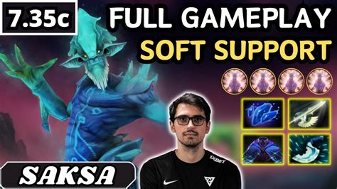 11600 AVG MMR Saksa LESHRAC Soft Support Gameplay Dota 2 Full Match