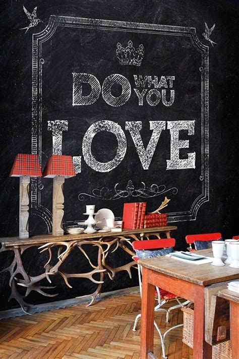 45 Chalkboard Wall Ideas For Different Spaces Chalkboard Wall Wall Deco Wall Graphics