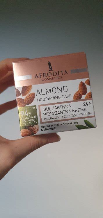 Afrodita Almond Nourishing Care Multiaktivna Hidratantna Krema Za