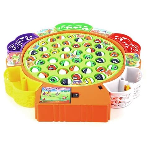 VGEBY Jeu de Pêche Enfant avec Plateau Rotatif Cdiscount Sport