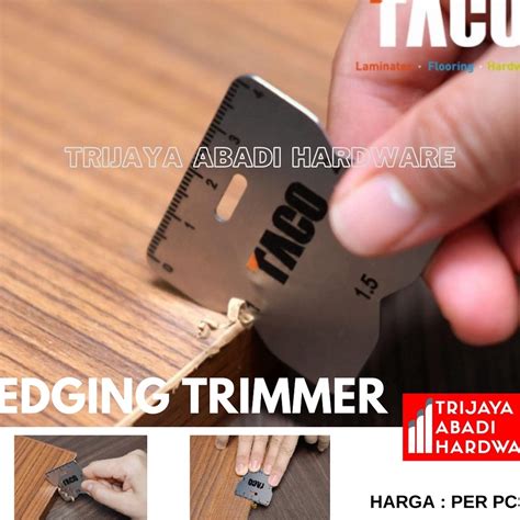 Jual Terjamin Edging Trimmer Taco Stainless Steel Pemotong Tepian Sudut