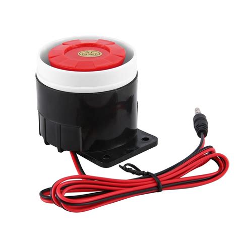 12v Dc Piezo Electronic Buzzer Alarm Siren Securit Grandado