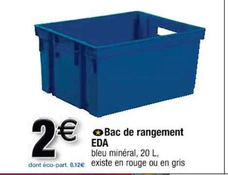 Promo Bac De Rangement Eda Chez Cora ICatalogue Fr