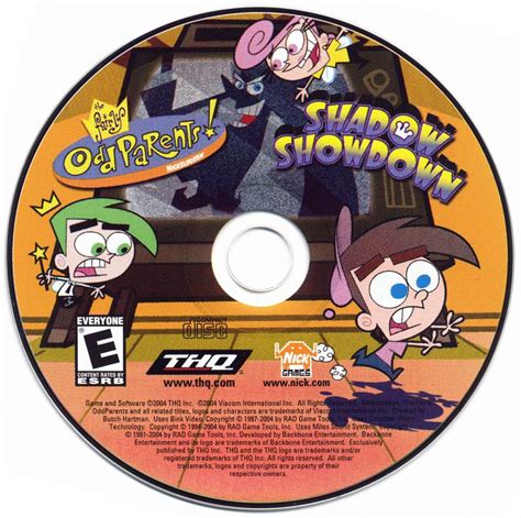 The Fairly Oddparents Shadow Showdown 2004 Box Cover Art Mobygames