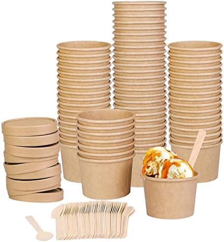 Amazon Fniiva 50 Pack Disposable Soup Cups 16 Oz Disposable Kraft