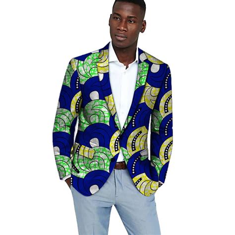 Dashiki Blazers Men African Suit Jacket For Party Men S Africa Print