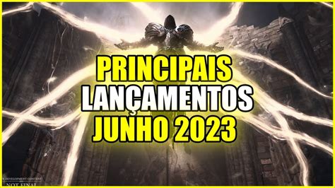 LANÇAMENTOS de games PARA JUNHO DE 2023 MELHORES jogos para