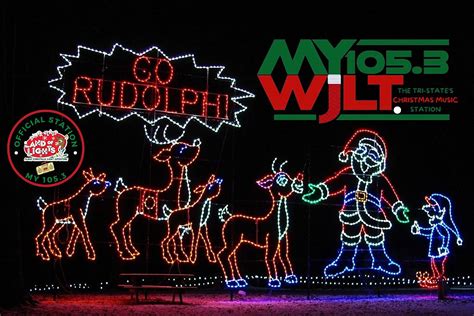 Santa Claus Indiana Land Of Lights Radio Station My 1053 Wjlt