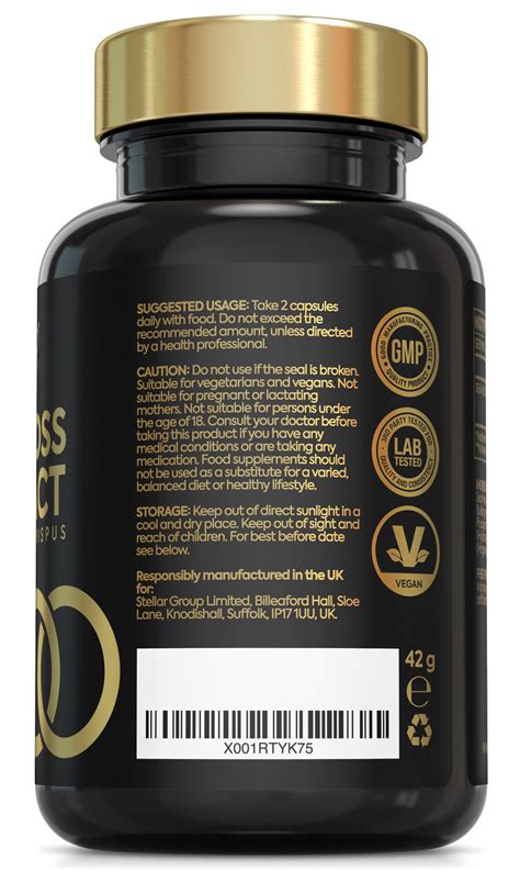 Advanced Sea Moss Capsules High Strength 4 1 Sea Moss Extract 60 Vegan Capsules Oxford Origins