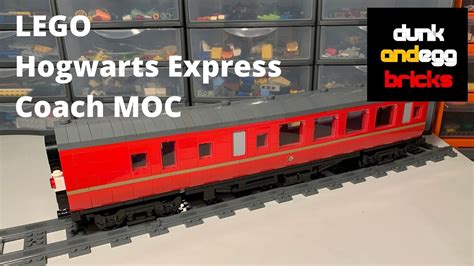 Lego Harry Potter Hogwarts Express Coach Carriage BR MK1 MOC Showcase