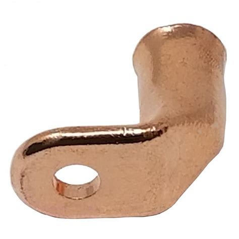 40 Ga 516 Inch Stud Copper Lugs 90 Degree