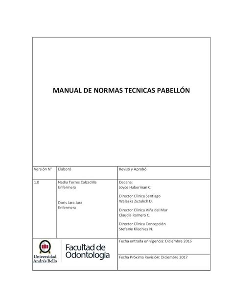 PDF MANUAL DE NORMAS TECNICAS PABELLÓN facultades unab cl wp