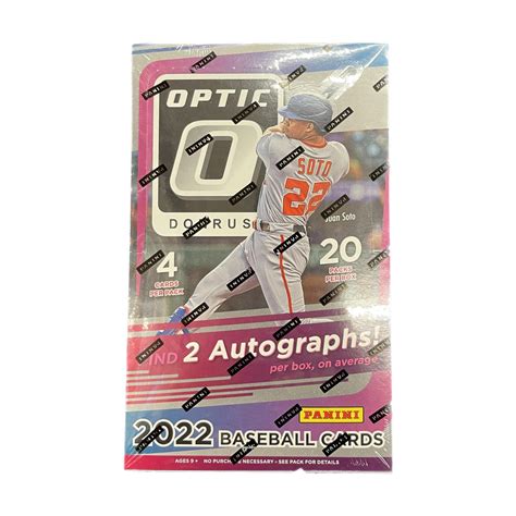 2022 Panini Donruss Optic Mlb Hobby Box Jp Sports