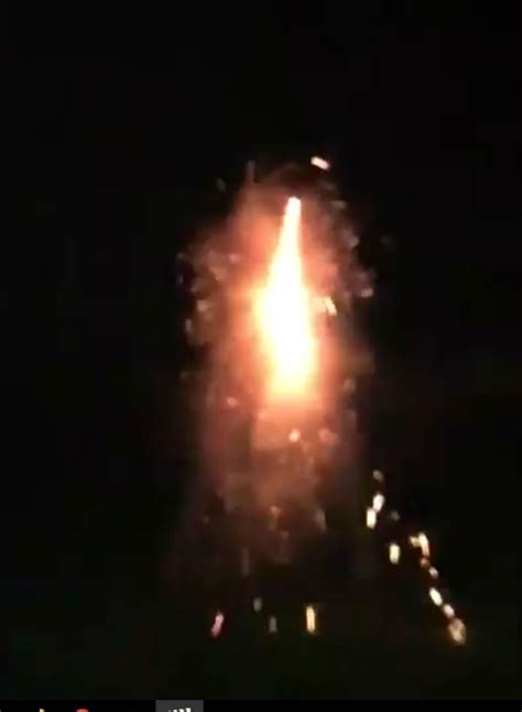 Shocking Moment Idiot Gets Burned After Clenching Rocket Between His