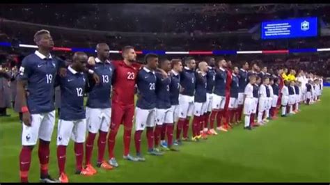 Atentado París Wembley canta La Marsellesa en el Inglaterra Francia