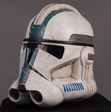 Clone Trooper Helmet Phase 2 / 501st Legion / Elite Soldiers / Vader's Fist / Blue Clone Trooper ...