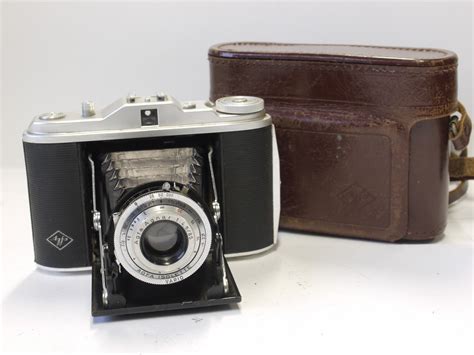 Agfa Isolette I 66 Folding Camera With 85mm F4 5 Agnar Coated Lens In