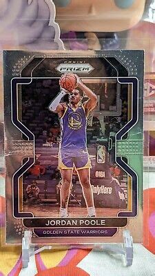 2021 22 Panini Prizm Jordan Poole 222 Golden State Warriors EBay