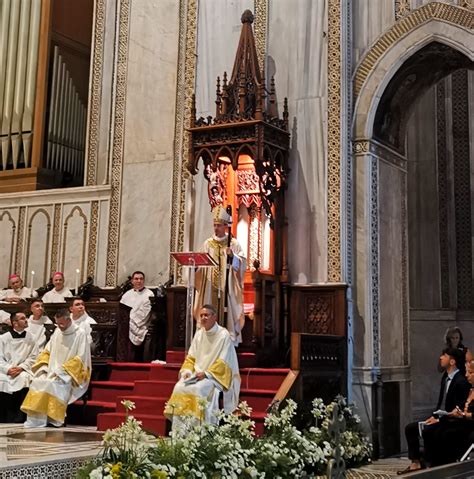 Monsignor Gualtiero Isacchi Ordinato Arcivescovo Di Monreale Duomo