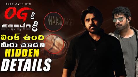 They Call Him Og Movie Glimpse Review Pawan Kalyan Prabhas Sujit Thaman Priyanka Youtube