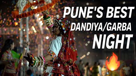 Pune S Best Dandiya Garba Night Navratri Vlog Ice Nation