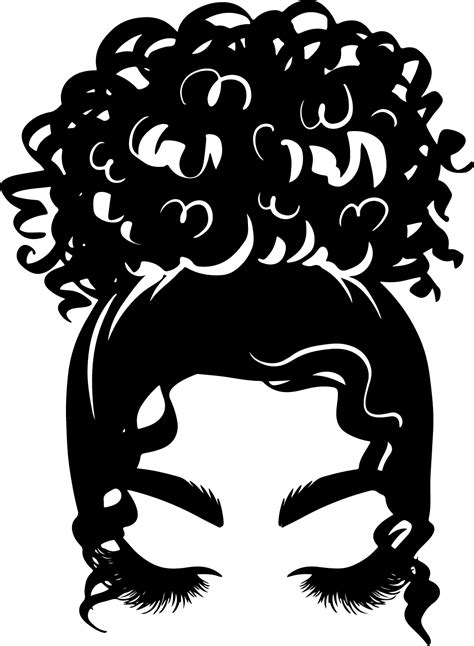 Messy Bun Messy Bun Svg Messy Hair Svg Mom Life Svg Png Inspire Uplift