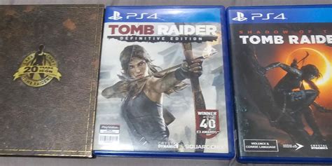 Tomb Raider trilogy, Video Gaming, Video Games, PlayStation on Carousell