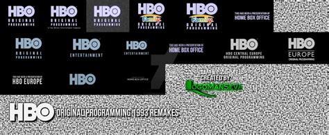 HBO Original Programming 1993 remakes by LogoManSeva on DeviantArt