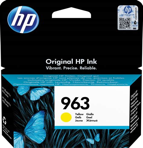 Original Ink Cartridge 963 Yellow HP 3JA25AE From Ecomelani Cyprus