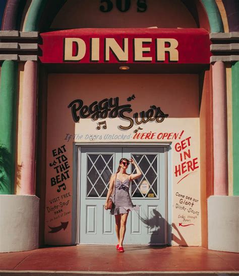 Retro Americana Downtown Las Vegas And Peggy Sue S Diner Americana