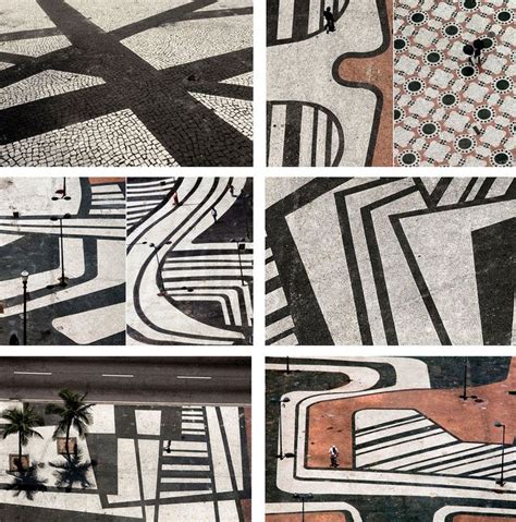 Roberto Burle Marx Sidewalks Of Copacabana Paving Pattern Landscape