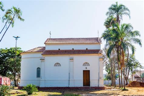 Brodowski Brasil 10 De Julho De 2022 Fachada Da Igreja Matriz Igreja