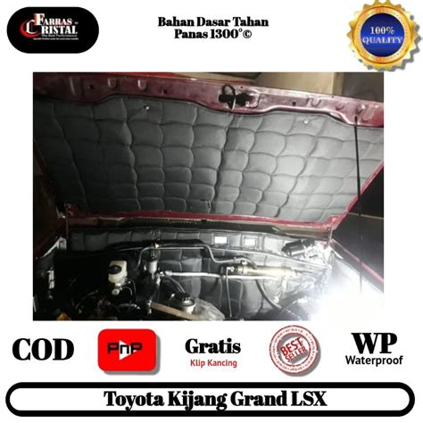 Jual Toyota Kijang LSX 1986 1997 Peredam Panas Dan Suara Kap Mesin