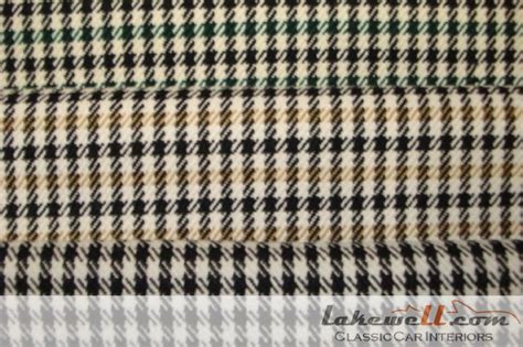 Porsche Pepita Houndstooth Fabrics Lakewell