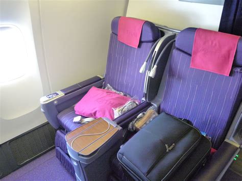 Business Class Boeing 777 200er Thai Airways Tg492 06012009 Seat