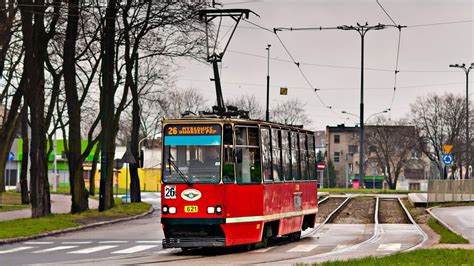 Konstal Na Tramwaje L Skie Przejazd T Youtube