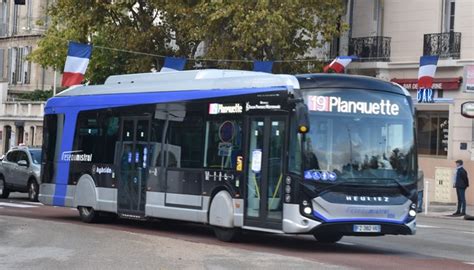 Les Autobus Heuliez GX 337 Linium Hybrides Du Reseau Mistral De Toulon