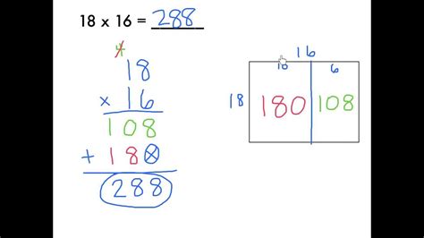 Standard Multiplication Algorithm Examples