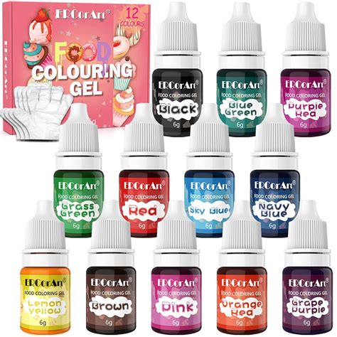 Amazon Gel Food Coloring Colors Food Gel Coloring Food