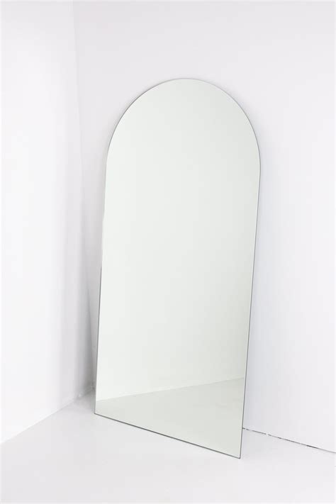 Frameless Arch Mirror 500mm W X 1300mm H Frameless Arch Mirror Arch