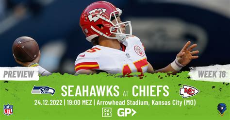 Preview Regular Season 2022 Week 16 Seahawks Chiefs