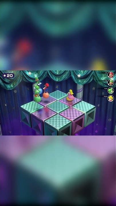 Bounce N Trounce Mario Party Superstars Minigames Mario Vs Luigi Vs Peach Vs Yoshi Youtube