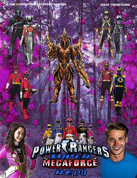 Henshin Grid Power Rangers Super Megaforce Redo Comics Issues 21 24