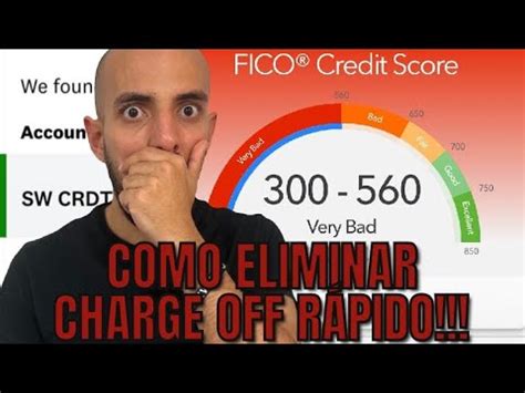 COMO ELIMINAR CHARGE OFF RAPIDO DE TU REPORTE DE CREDITO PASO A PASO