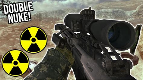 Barrett 50 Cal Double Nuke In Modern Warfare 2 In 2023 YouTube