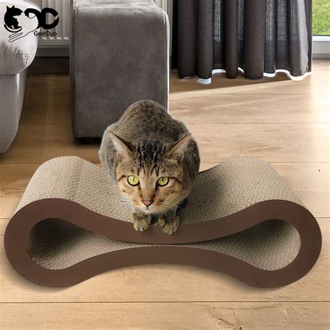 Geerduo Pet Durable Long Lasting Infinity Shape Reversible Scrartching