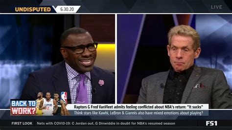 Undisputed Skip And Shannon Discuss Nbas Restart Raptors G Fred