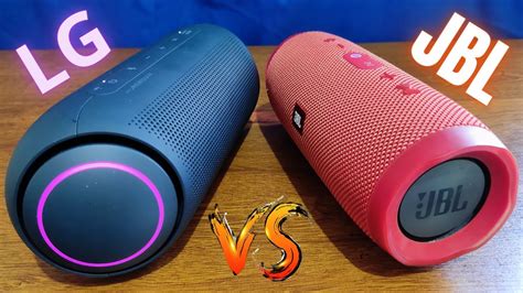 JBL Charge 3 vs LG XBOOM Go pl7 meridian qual caixa de som portátil