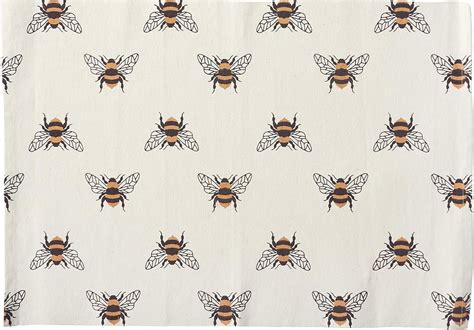 Bumble Bee Placemat Black